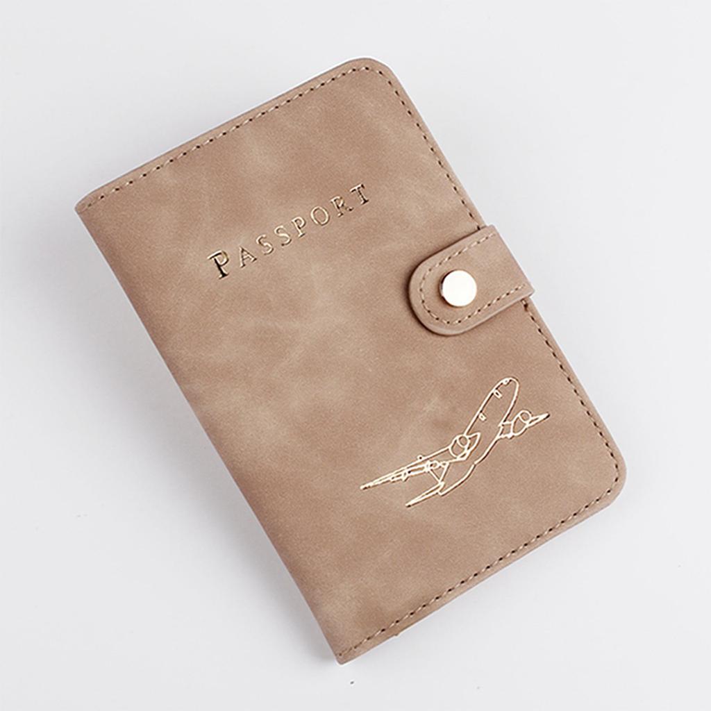 Wasserdichte Reisepasshülle aus Pu-Leder für Kreditkarten, süßes Reisepassbuch für Damen/Herren