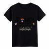 Power We The People Pride Print T-Shirt Unisex Vintage Gleichheit Regenbogen Faust Tee