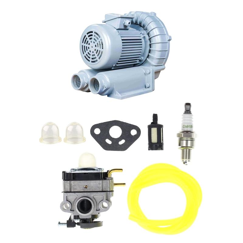 Professional Lawn Mower Parts Backpack Blower Replacement 1Set for Troy-Bilt TB4BP TBP6160 TB4BPEC 753-05676A Carburetor
