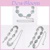 Bohemian Turquoise Waist Chain With Metal Accents For Summer Festival Fashion