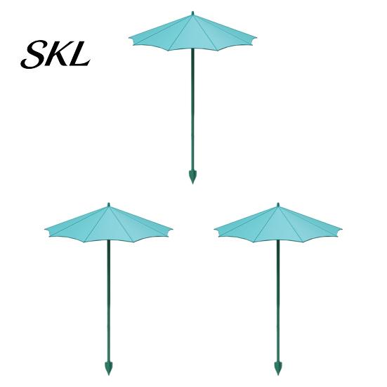 Plant Umbrella 10 Inch Diam Umbrella, Outdoor UV Protection Shade, Mini Parasol Provides Shade Patio Sunshade To ?Defend Plants from Blazing