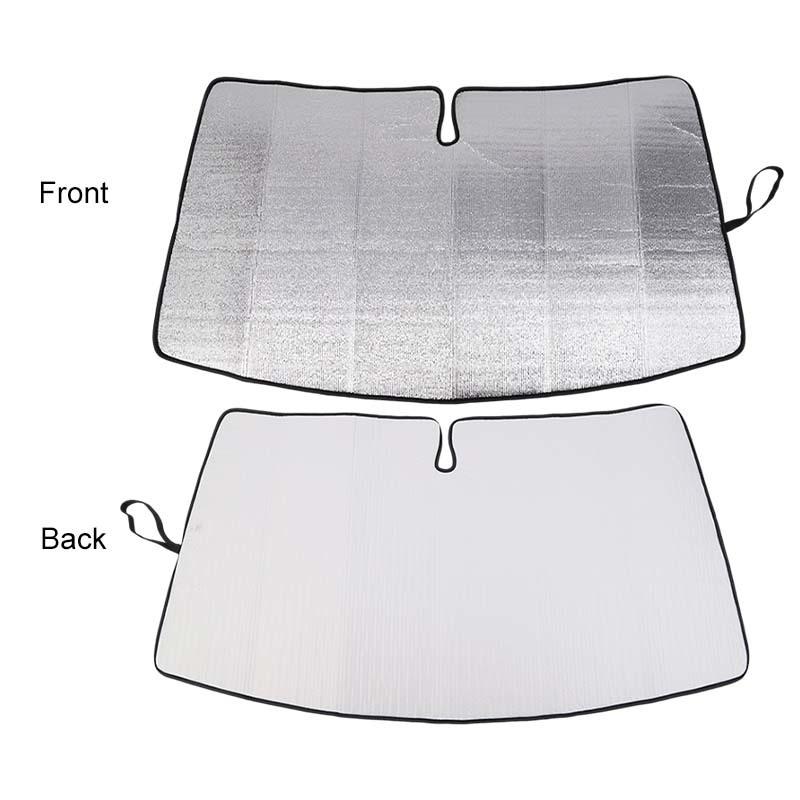 Car Front Windshield Sunshade Window Shade Foldable Sun Visor Cover Fit for Jeep Compass 2007-2016 Car Interior Accessories