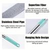 1set, Microfiber Dusting Brush with Extension Rod, Washable Extendable Dust Duster, Retractable Crevice Dust Cleaner