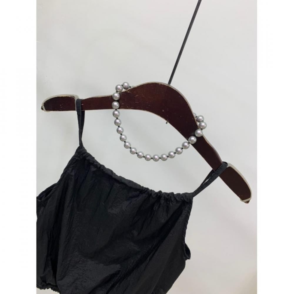 C S In The Room StrIng Strap Crop blouSe 3Color