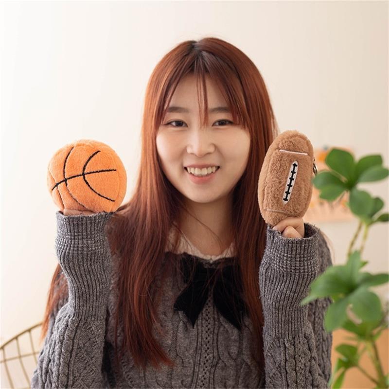Bola de Futebol Rugby Sinuca Basquete Vôlei Baseball Tênis Boneca de Pelúcia Mascote Brinquedos de Pelúcia Chaveiro Pingentes de Bolsa