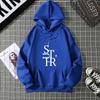Women Hoodie Pattern Print Letter Trend Autumn and Winter Clothing Package Loose Style High Weight Hoodie