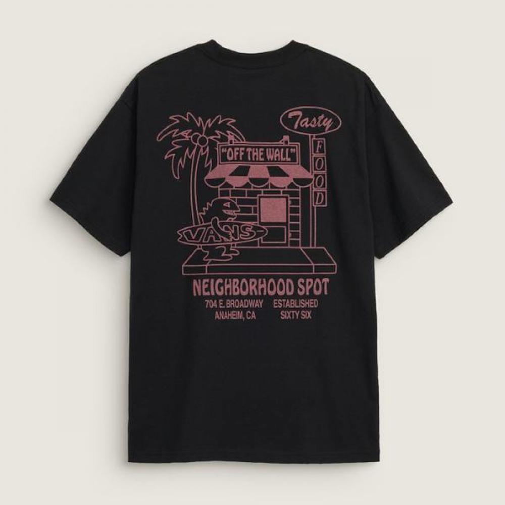 Vans Food Spot Short Sleeve Tee blacks/S