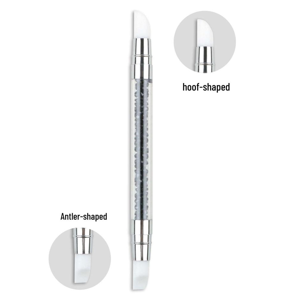 Double-Headed Nail Art Silicone Embossing & Carving Pen Set