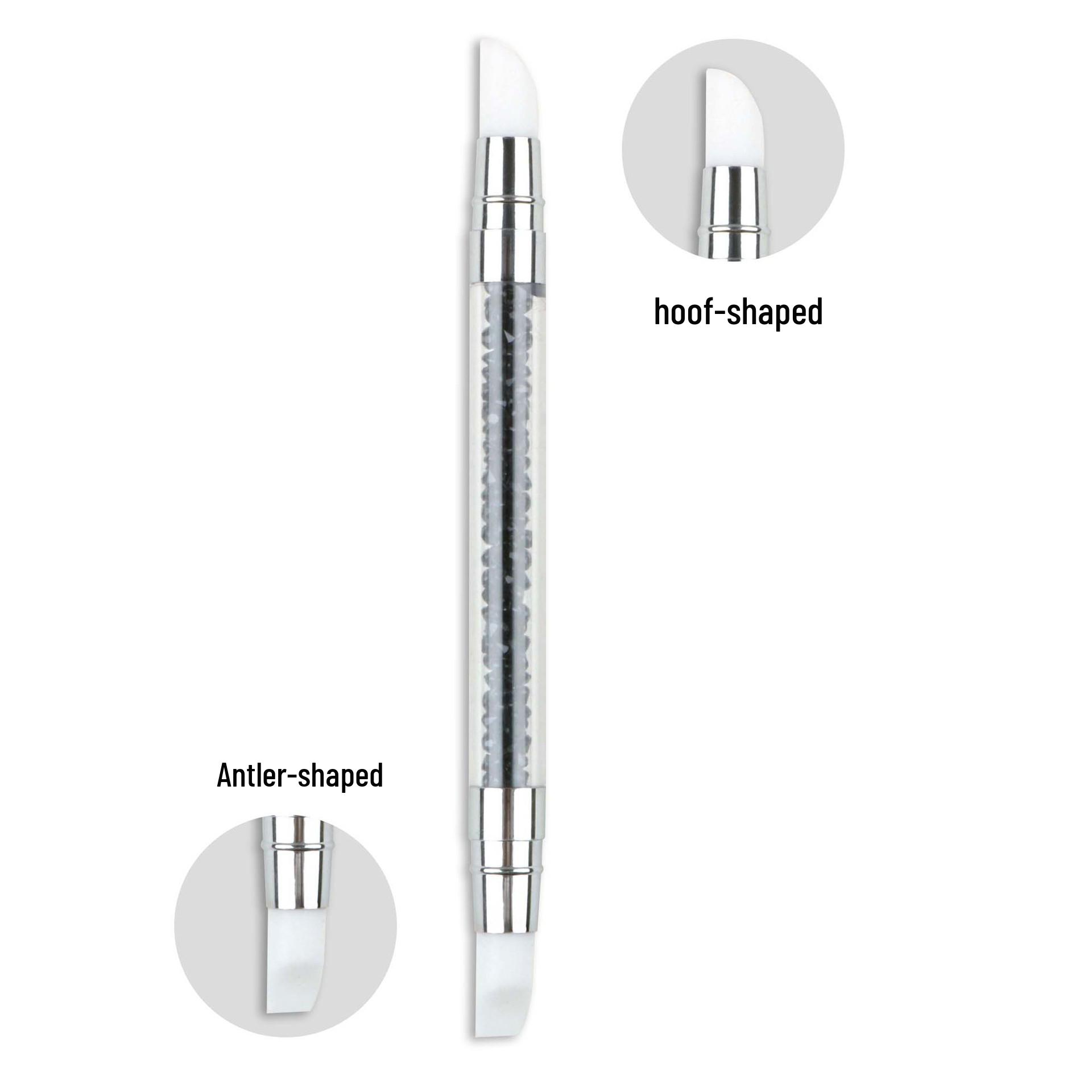 

Double-Headed Nail Art Silicone Embossing & Carving Pen Set