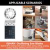 40-Piece Universal StarLock Oscillating Saw Blades for BOSCH, Fein, Makita