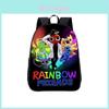 Rainbow Friends Kids School Backpack With Breathable Oxford Fabric For Elementary Students
