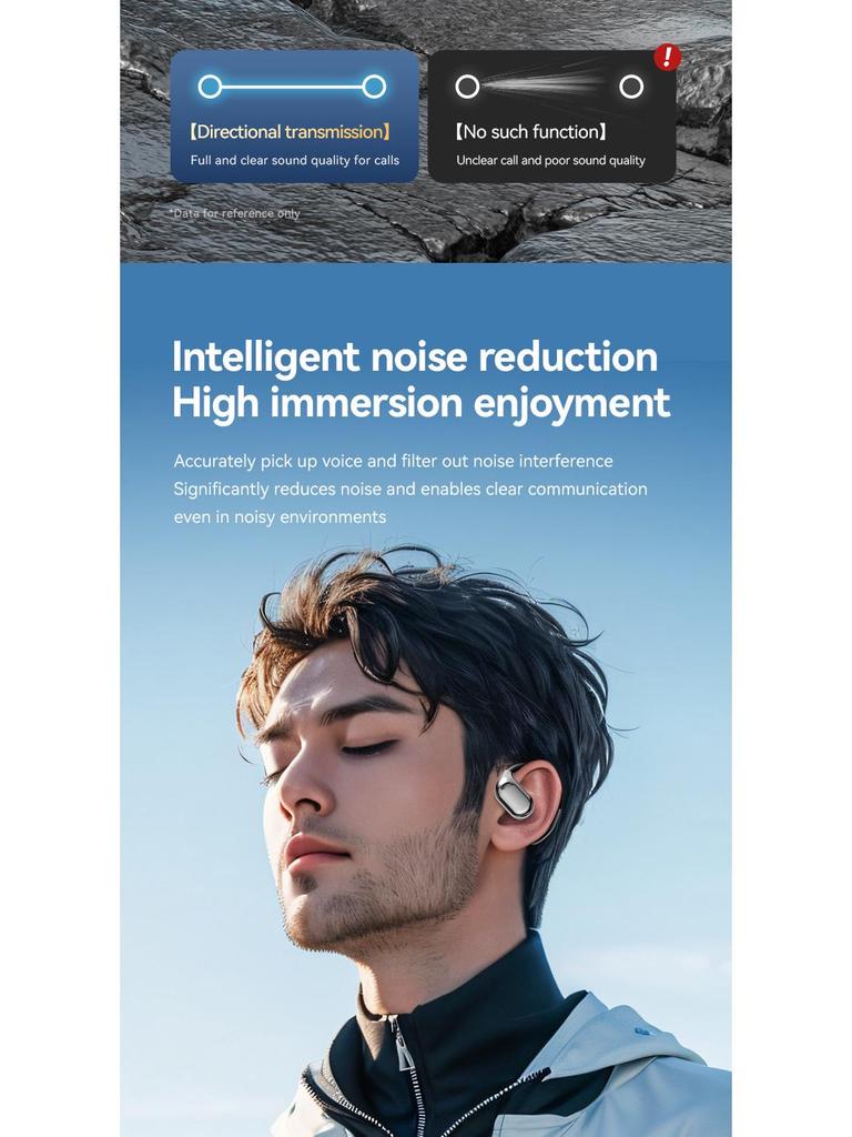 M75 Tianlai Bluetooth Earhook Sports Headphones with High-Quality Sound.