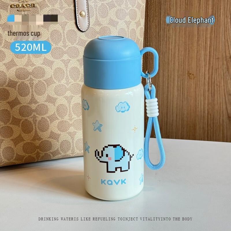 Changqi 3-in-1 Insulated Water Bottle with Pop-up Straw