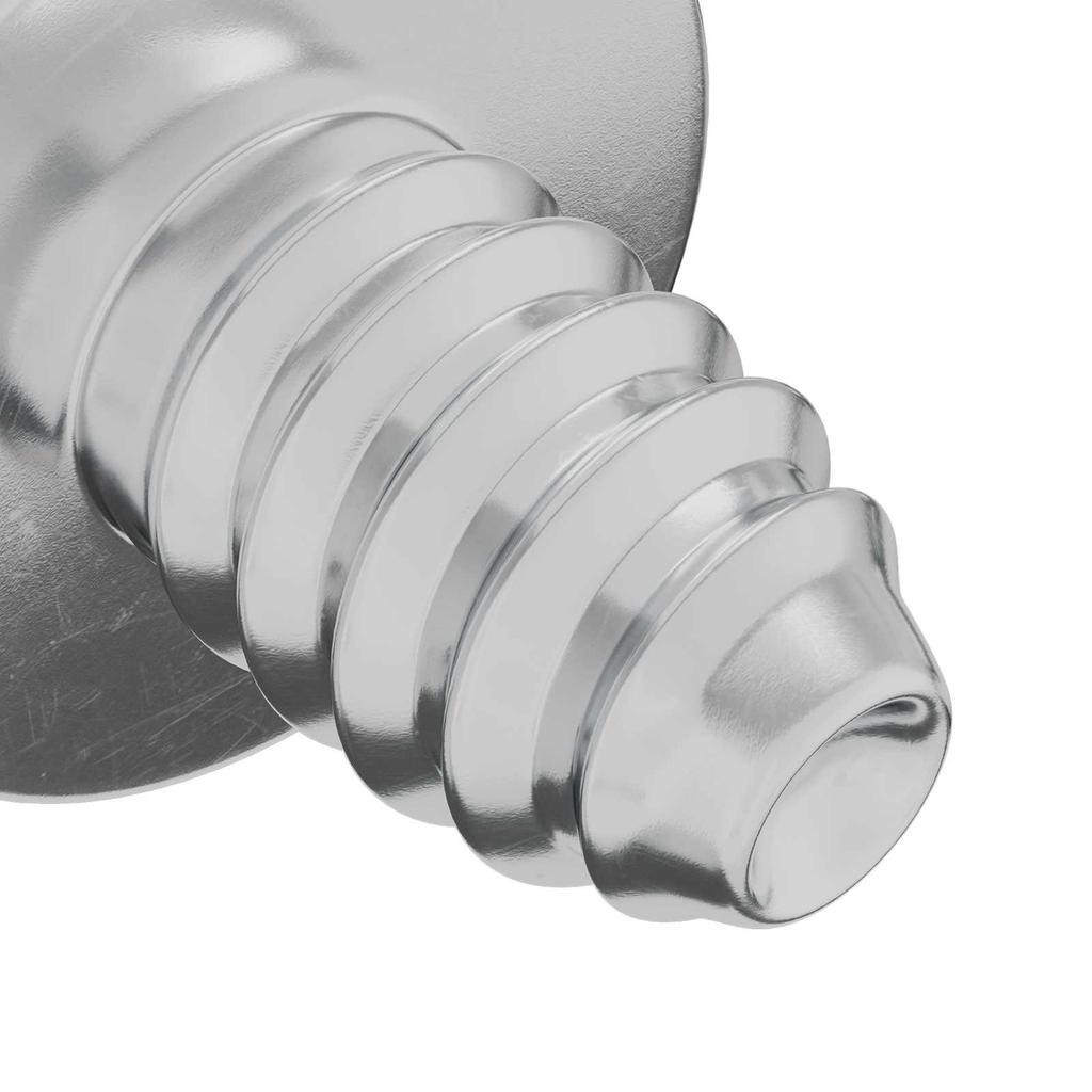 Lock Screws 12 Pcs Silver M4 X 5 Mm Iron