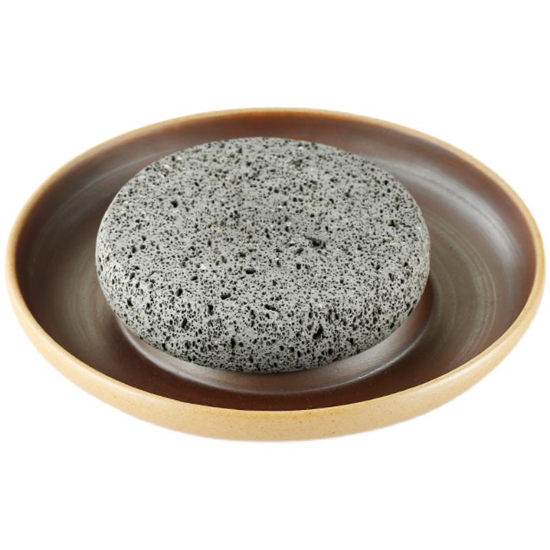 Volcanic Stone Japanese Grill Pan for Molecular Cuisine