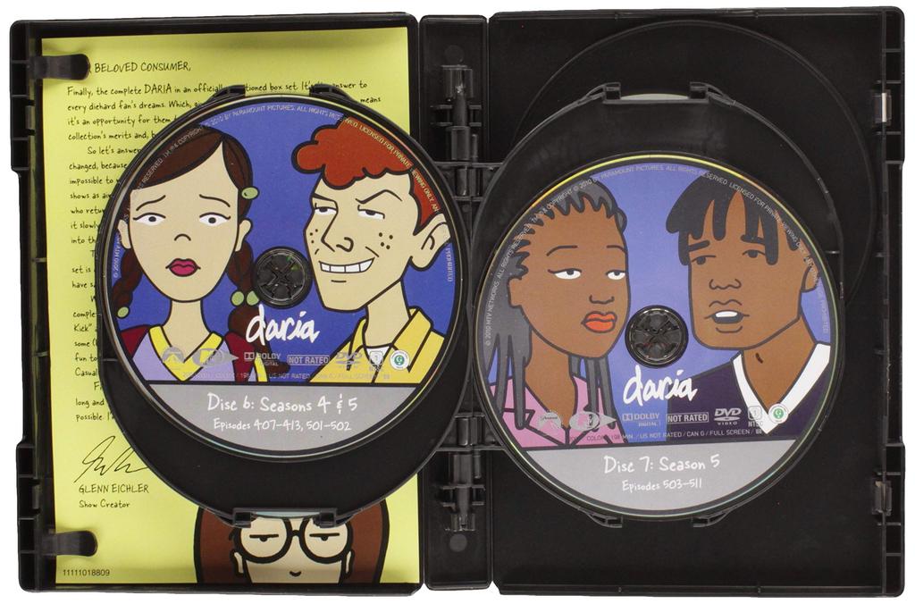 Complete Animated Series Daria (8pc) (Full Dol) [DVD]