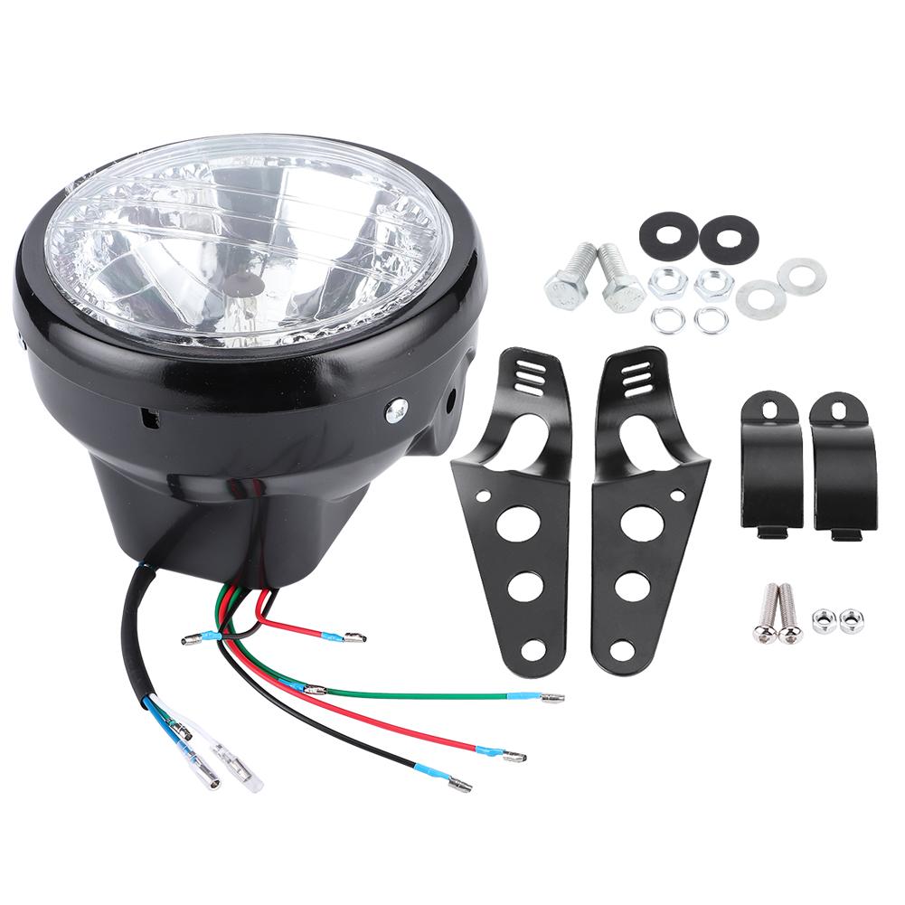 Universal Motorcycle Motorbike Headlight Turn Signal Light Bulb with Bracket
