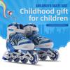 Neue Vierrad-Blitz-Rollschuhe Einreihige Rollschuhe Kinder- und Herren-Trainingsschuhe