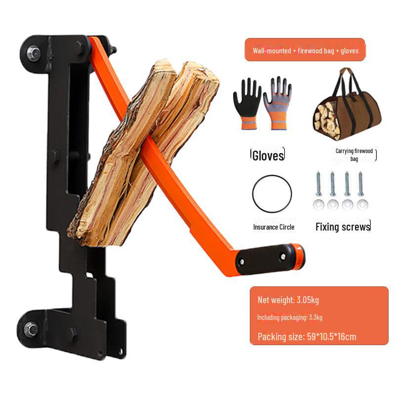 Outdoor Manual Firewood Splitter - Household Wood Splitting Tool