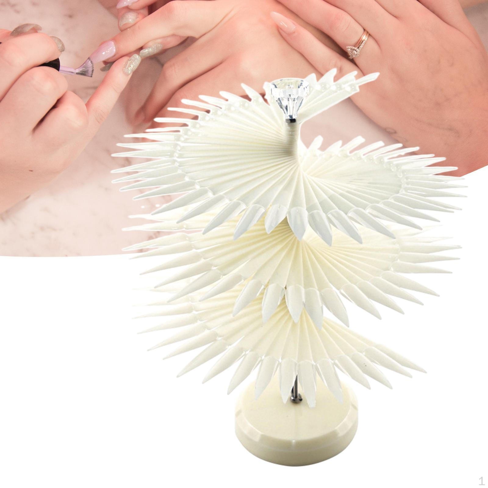 

Элегантный органайзер для лака для ногтей со 120 образцами цветов natural pointed head