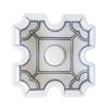 1Pcs 9 Holes Hollow Grass Paving Brick Mould Concrete Path Maker Mold  For Lawn Patio Yard Garden