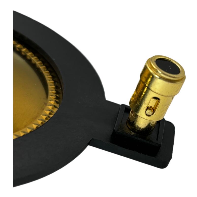 51-Core Gold-Titanium Tweeter Diaphragm with 51.3mm Voice Coil & 108mm Terminal Spacing