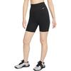 Nike Dri-Fit One High-Waist Cycling Fitness Shorts Women Bottoms Black DV9023-010