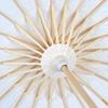 50pcs 60/80cm White Paper Long-handle Parasol Chinese Craft Paper Umbrella for Wedding Photograph Accessory Party Decor