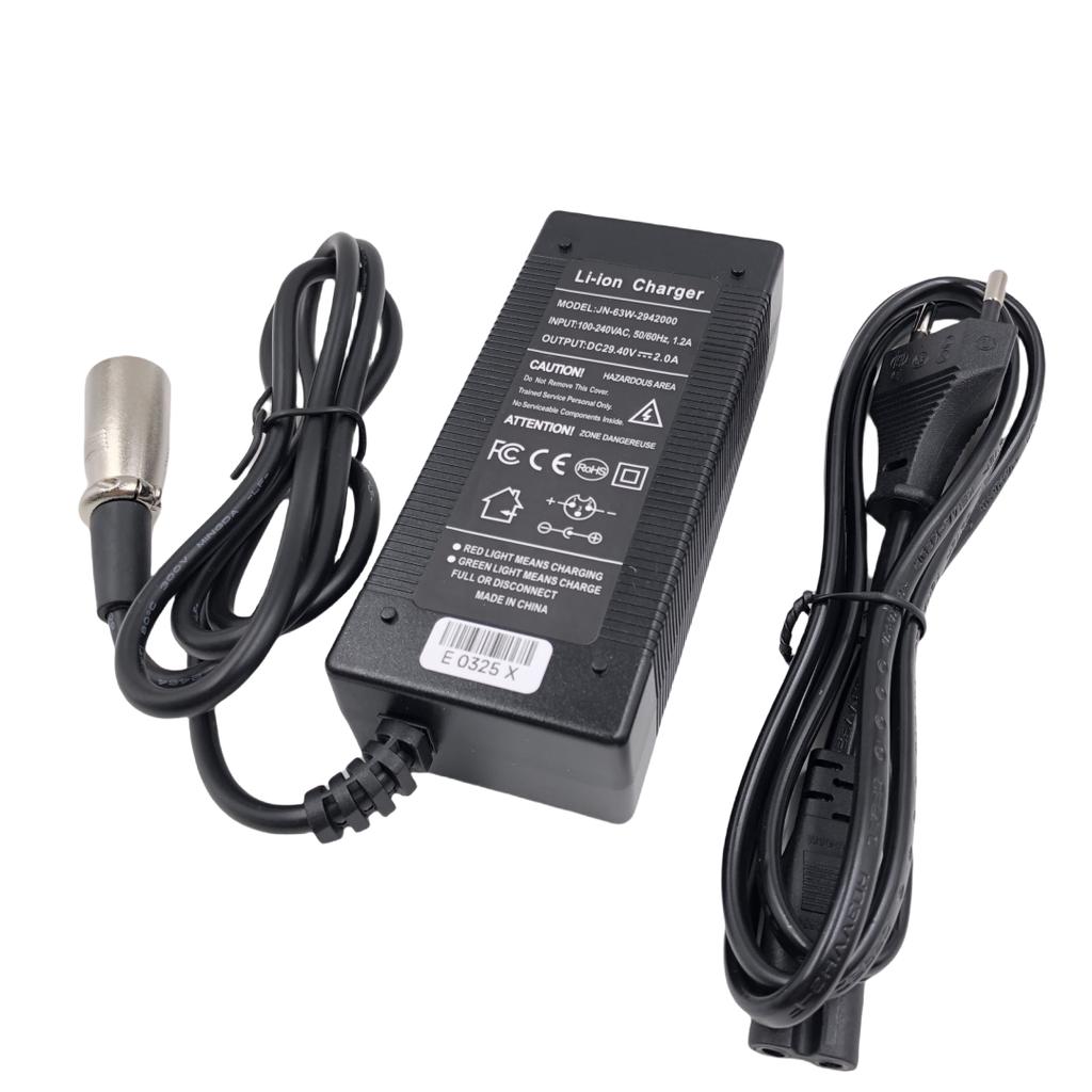 24V Li-ion Battery Charger OutPut 29.4V2A Wheelchair Charger 7 Series 25.2V 25.9V Lithium Battery Charger XLR Connector
