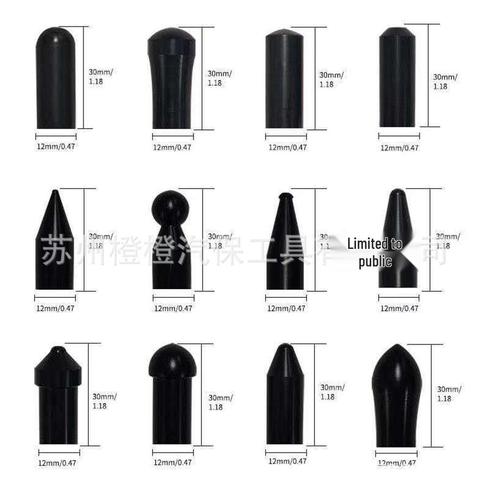 Manganese Steel Dent Repair Pry Tool with Interchangeable Heads