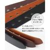 [KOGUMA BELT] Belt Genuine Leather Made In Japan Casual Leather Belt Buffalo Nume Pull-up KGMCB-0060 (Ink Black) Approx. 93cm-103cm
