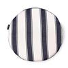 STYLE Decor Seat Cushion X French Chic Stripe Stylish Zabuton Car Cushion W3601400 (34cm 34cm)