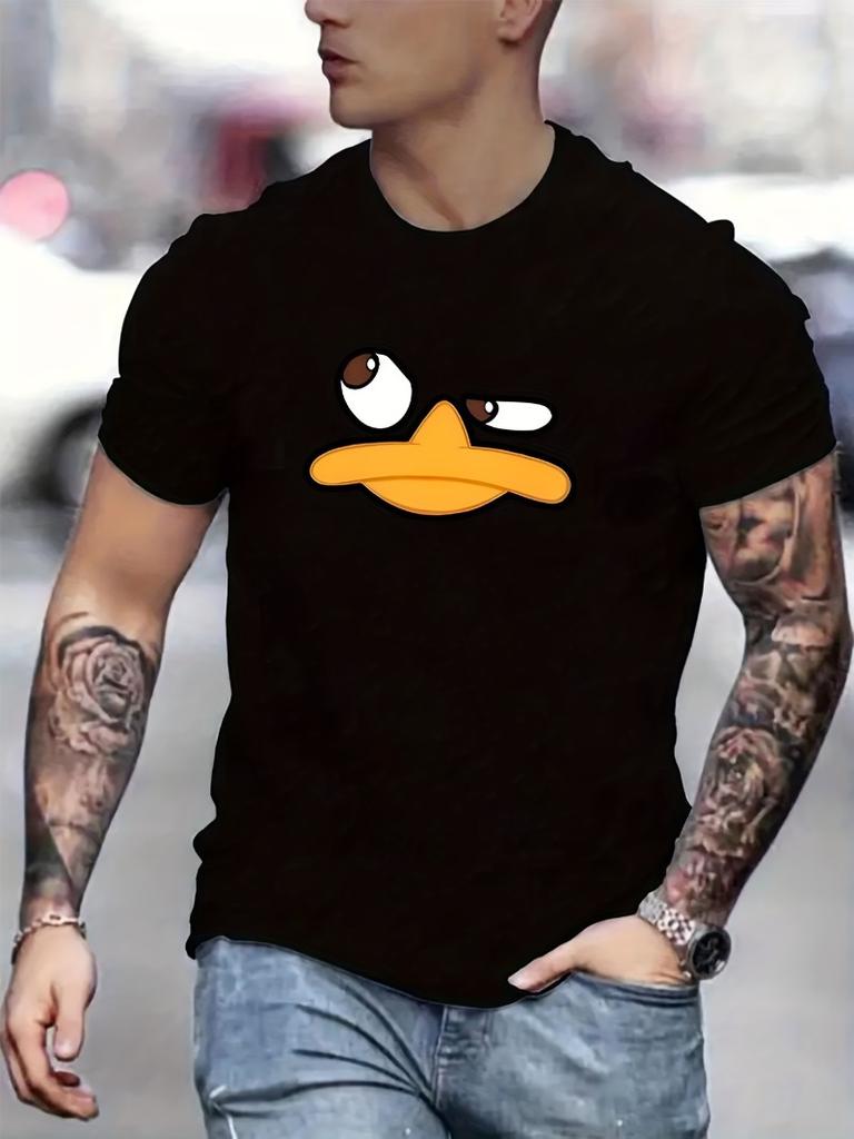 Comfortable and breathable round neck T-shirt