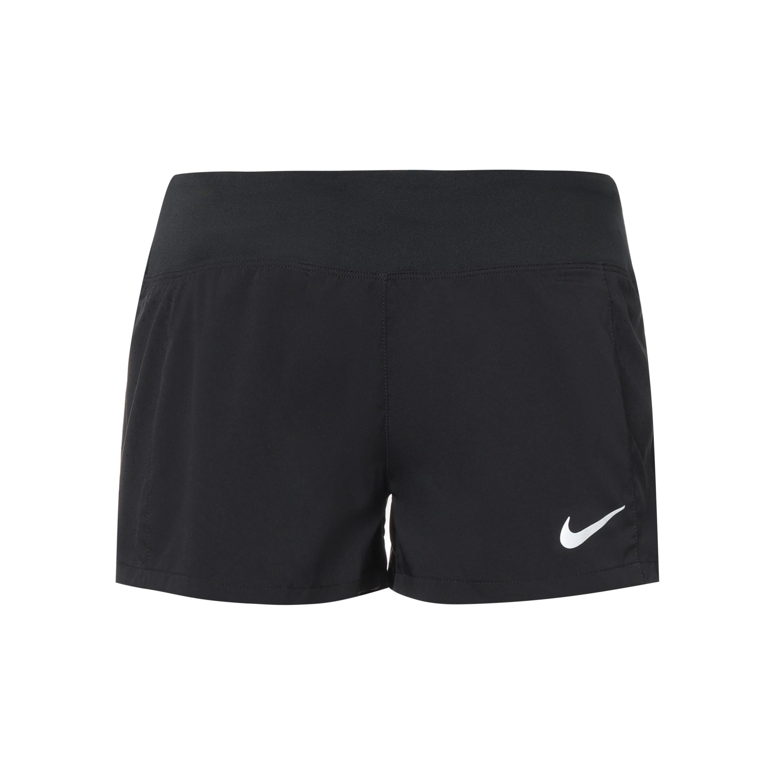 (WMNS) Nike Eclipse 3 Dri-Fit Quick Dry Running Shorts Black Women s 895810-010 L