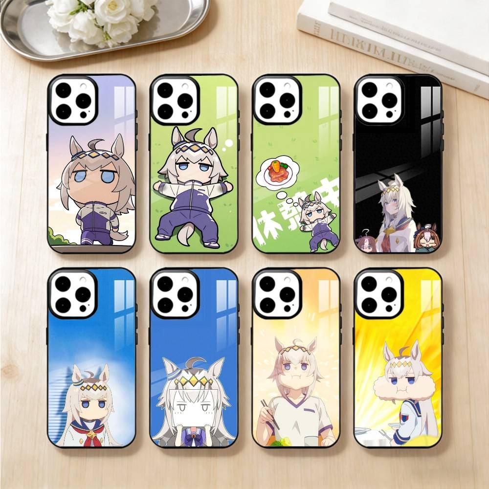 U-Uma M-Musume O-Oguri C-Cap Phone Case For iPhone 14,16,15,13,17,12,Plus,Pro,Max Magnetic For Magsafe Frosted Cover