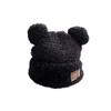 Korean Cute Lei Feng Hat for Women In Autumn and Winter Bear Hat Plush Hat Plush Thickened Cycling Cold Proof Ear Protection Hat