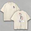 Unisexs Demon Slayer Rengoku TShirt Set Your Heart Ablaze Graphic Pure Cotton Tee Casual Anime Wear for Otaku Daily Campus Home