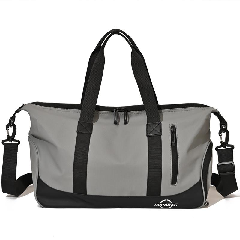 Fitness bag, leisure travel bag, messenger bag, hairball bag, men s and women s sports large-capacity yoga handbag.