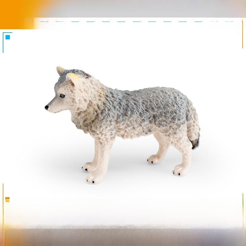 Leopards Pvc Wolves Figure Realistic Wildlife Models For Kids Learning Playtime