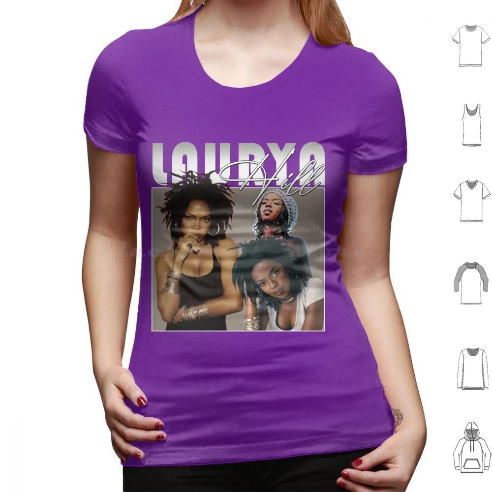 Lauryn Hill The Famous T Shirt Cotton Men Women DIY Print The Of Lauryn Hill Album Album Cover Cover Lauryn Hill Hip Hop Lauryn