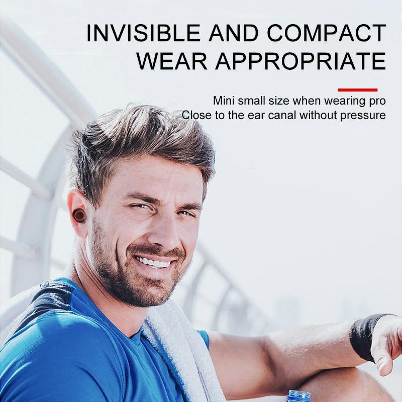 A2 Bluetooth 5.0 Headset Hifi Stereo Sport Earphone Waterproof Wireless Headset