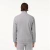 Lacoste Mens Interlock Quarter Zip Sweatshirt