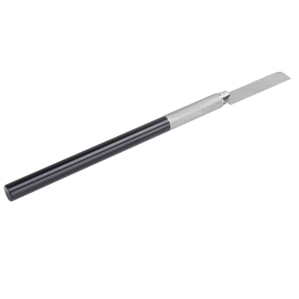 Mini Hand Saw Comfortable Grip Steel with 2 Blades DIY Handheld Craft Saw for Model Process Woodworking