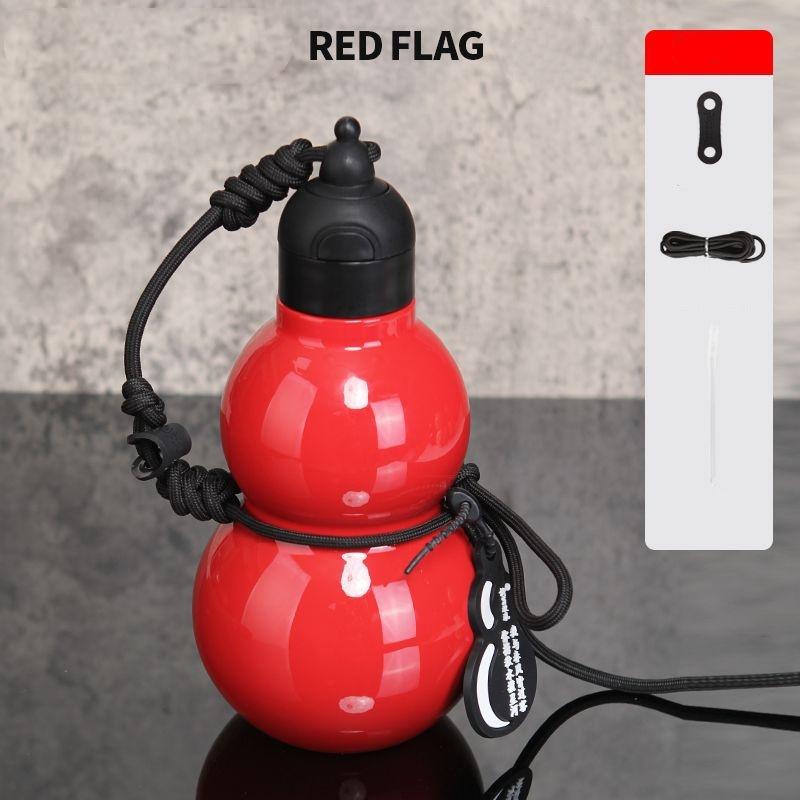 

Gourd Water Bottle Retro Style Gifts for Women/Men Gourd Sports Water Bottle Stainless Steel Thermos Cup 580ml Travel Thermos 501-600ml