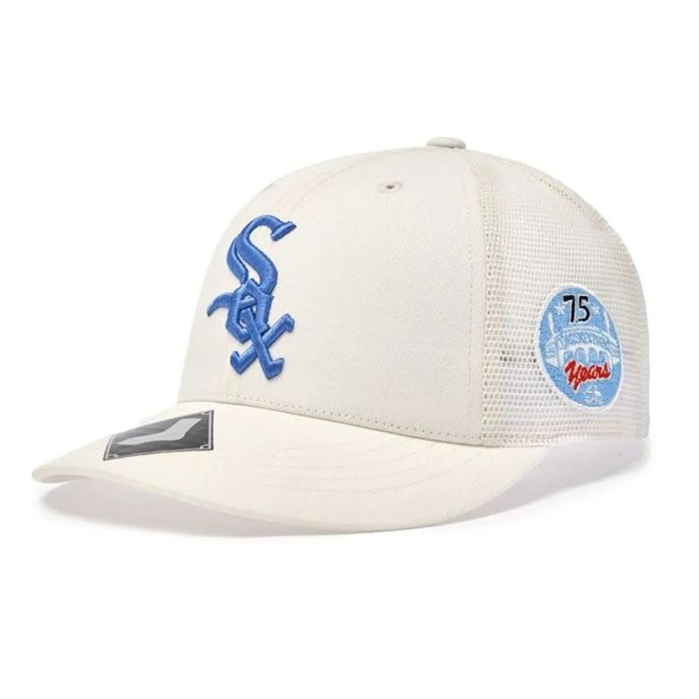 Unisex Signature Patch Mesh Cap Chicago White Sox (3AMCB0463-44CRS) white