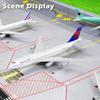 30cm American Delta Airplane Model Airplane B747 Model Plane for Adults Collection Office Desktop Decoration Birthday Gift