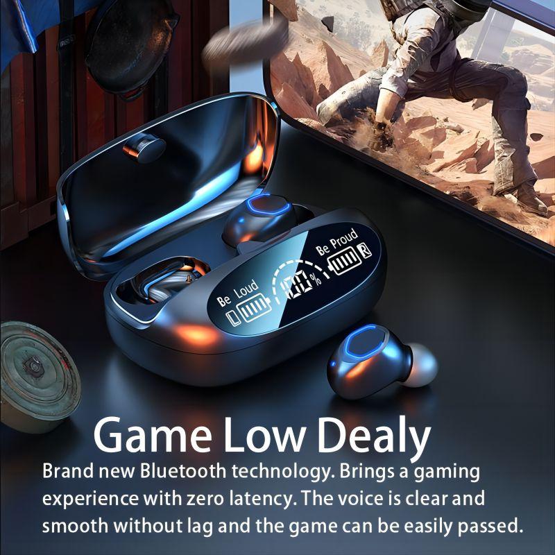 Wireless Earphones TWS Earbuds Bluetooth 5.3 Headphones with Mic Noise Reduction Waterproof Headset for All Smartphones