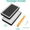2 Pieces/Set For Tesla Model 3 Model Y HEPA Activated Carbon Air Filter Air Conditioner Filter Element Replacement Kit W/tools