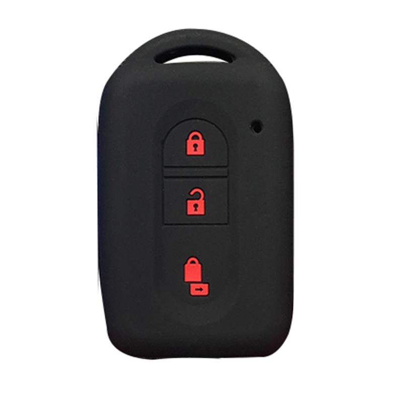 Per Nissan Micra K12 Custodia in Silicone per Chiave Auto Copertura Protettore Portachiavi per Badge Nissan Juke Duke Xtrail X-Trail T31 Qashqai Guscio Chiave