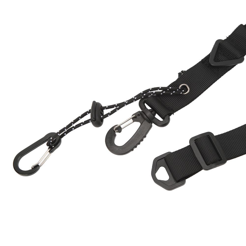 Multifunctional Nylon Shoulder Strap Slip Proof Outdoor Storage Lanyard Daily Use чёрный